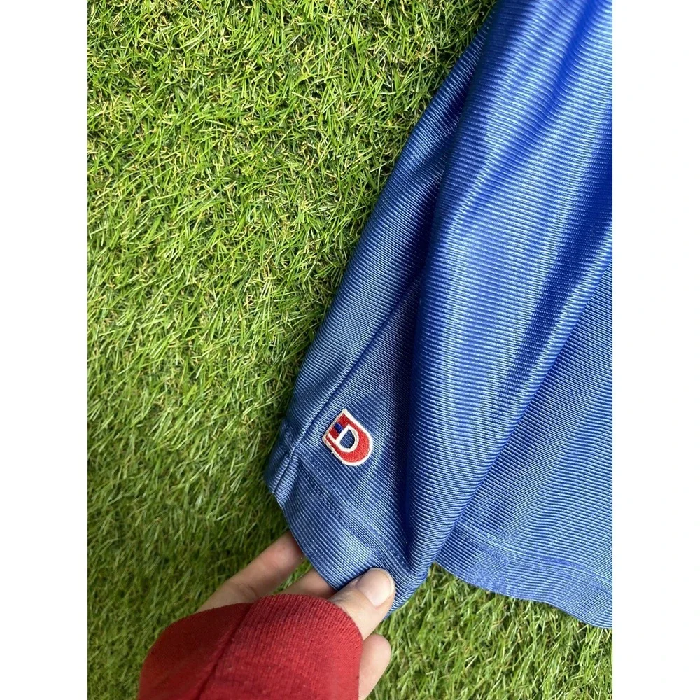 Vintage Dodger Blue Kansas Jayhawks Basketball Jersey Mens 2XL XXL #45 Blue 90s